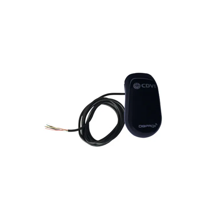 Lecteur proximité 125KHz nano noir - Électronique résinée - précâblé 2m 