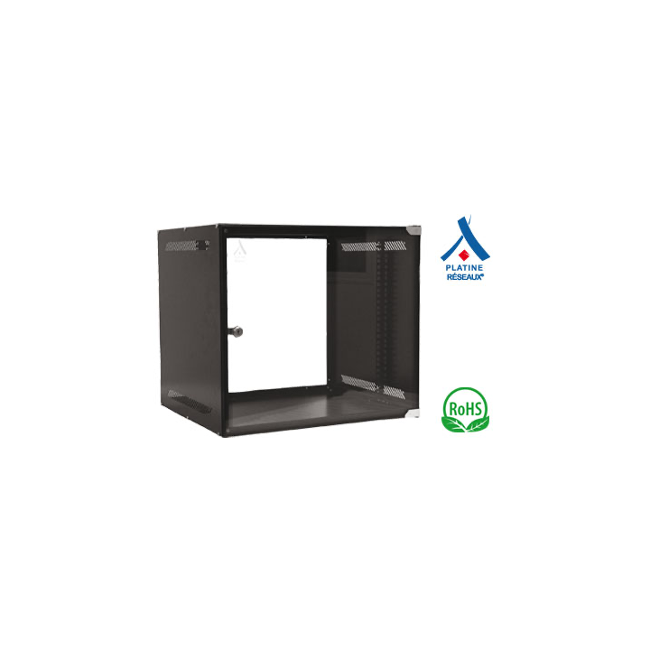 COFFRET MURAL 19''  9U  520xP450x462 en KIT*
