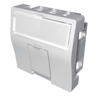 Plastron 45X45 Pour 1 Connecteur Bc