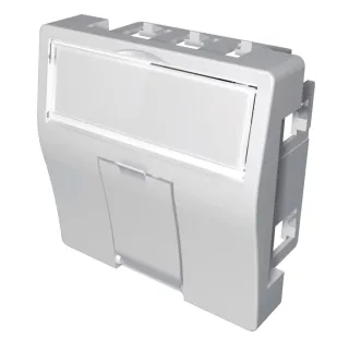 Plastron 45X45 Pour 1 Connecteur Bc