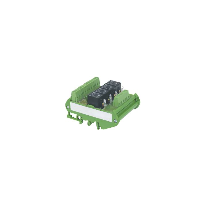 (REMPL RMDX123002)MOD REL RAIL DIN 12V AC/DC 2 REL MAX. 250V AC/10A