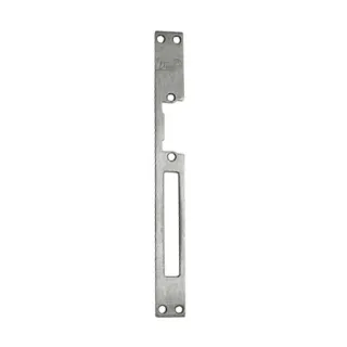 Têtière Pour Gâche - Dble Empennage - Réversible - Inox - 250Mm - Meneau De 17