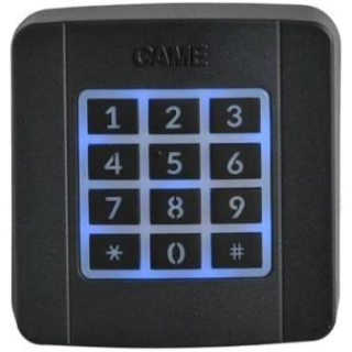 Clavier à code radio 433,92MHz, 12 boutons, en applique