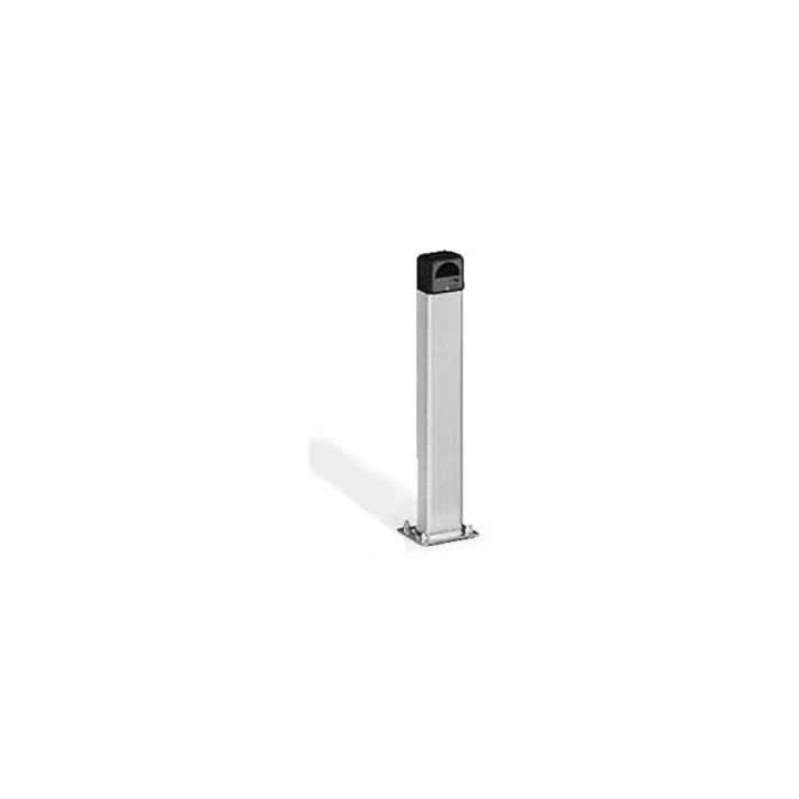 Colonnette en aluminium anodisé naturel H:0,5m