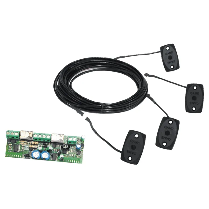 Porte Automatique Double Jeu Microphotocellules Encastrer