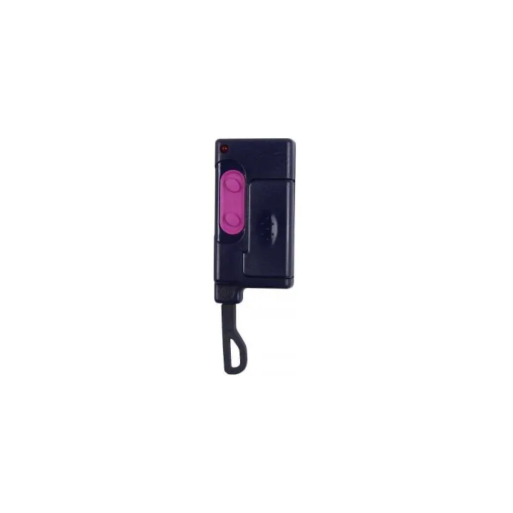 Télécommande Emetteur Bicanal Miniaturisé En 433,92Mhz