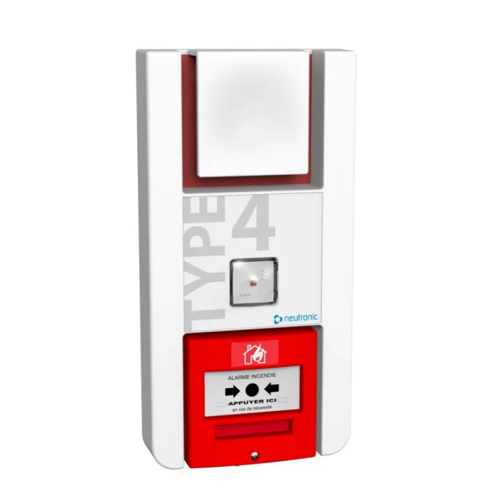 Alarme Type 4 À Piles Radio Adressable