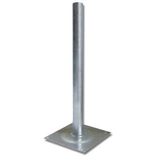 SUPPORT TERRASSE  H85cm D60mm 200x200  GALVA