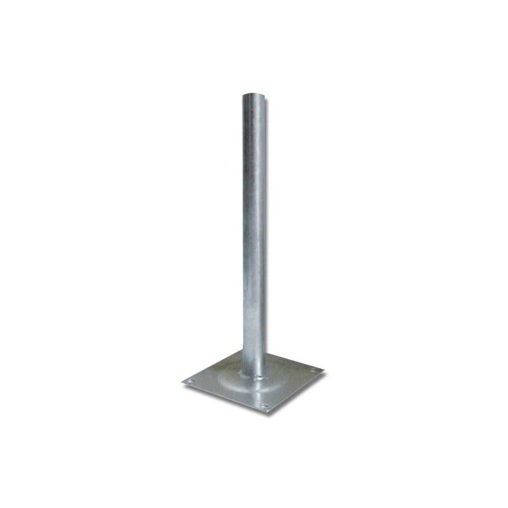 SUPPORT TERRASSE  H85cm D60mm 200x200  GALVA