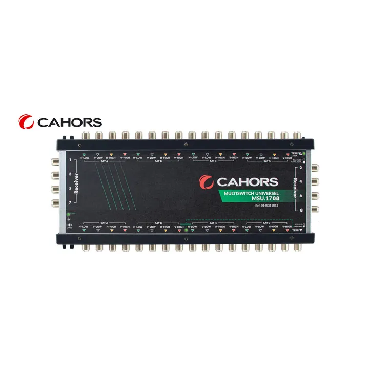 Multiswitch Universel Eq. Configurable - Terminal / Cascadable, Ter Actif / Passif