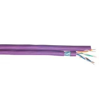 Câble Cat6A F/Ftp Lszh 2X4P En 500Mètremmc
