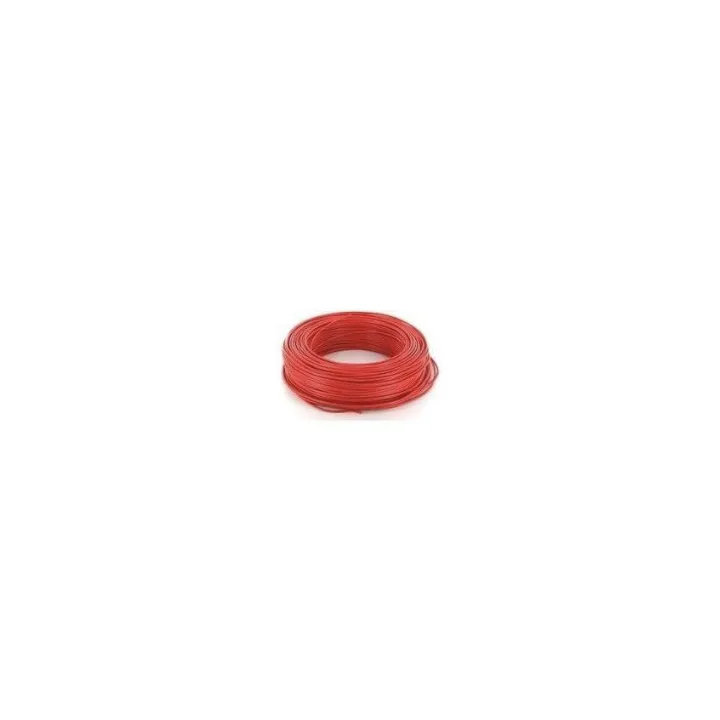 Câble Téléphonique Firalarm Sys 1 Paire Rouge Awg20 - Couronne De 100M