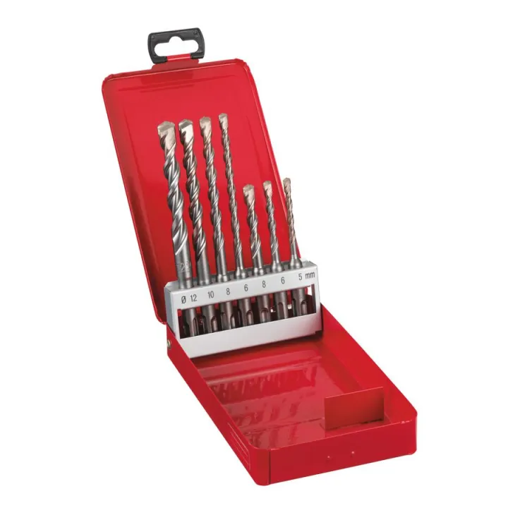 Coffret 7 Foret 2T Sds+