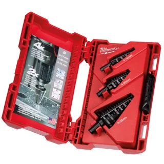 Set De 3 Foret Etage Ø 4 À 12Mm, Pa De 1Mm Ø 4 À 20Mm