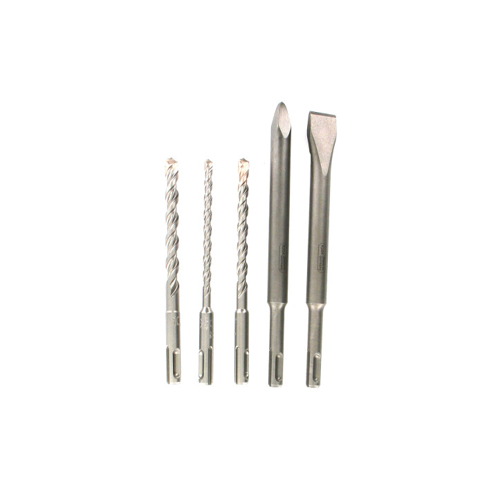 Starter KIT SDS+ Burin et forets: 3 forets SDS + 2T: ø6 / 8/ 10