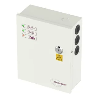 Alimentation À Découpage 12Vdc 10 A (Emplacement Accu 2 X18 Ah)