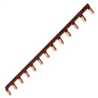Barre De Pontage 1P 63A Languette 10Mm² Marron 18M