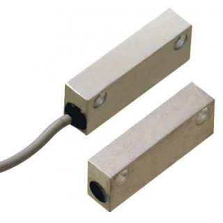 CONTACT MAGNET RECTANGULAIRE ALU AP NO+AP (4 FILS) CABLE 3M