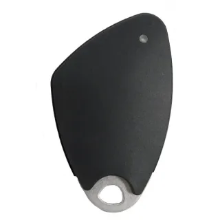 Badge Électronique Mifare Mains-Libres - Insert Alu Gravé - Noir