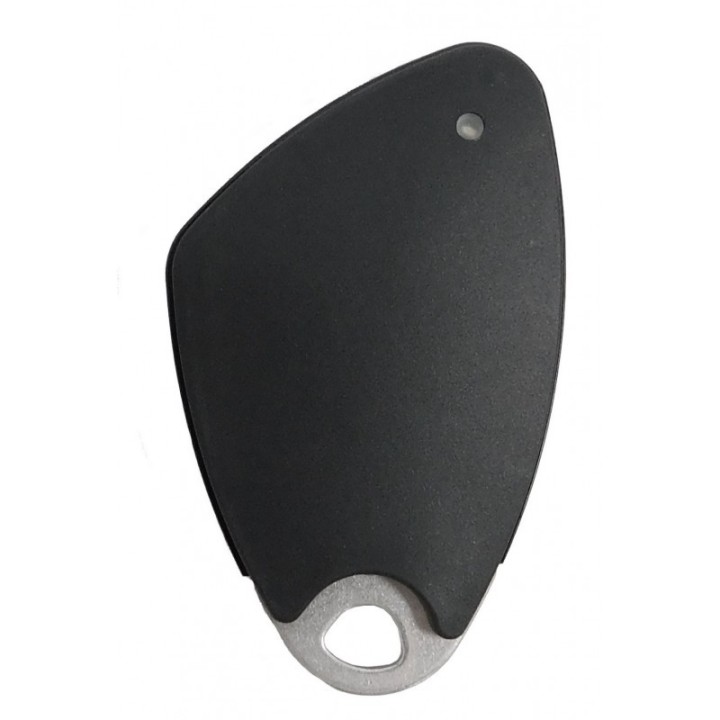BADGE électronique Mifare mains-libres - insert alu gravé NOIR