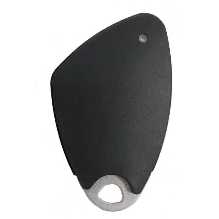 Badge Électronique Mifare Mains-Libres - Insert Alu Gravé - Noir