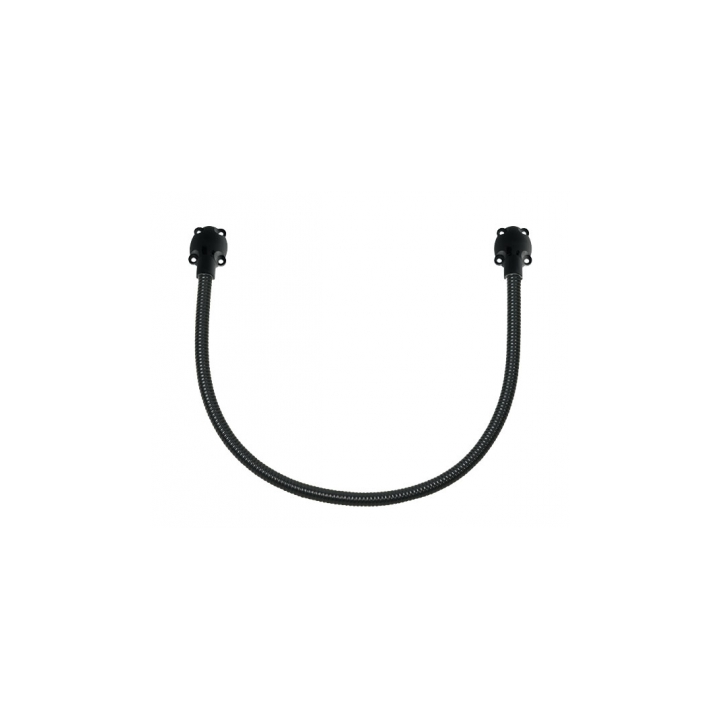 Gaine Noire 50 Cm Diamètre 9/7 Mm Dln7