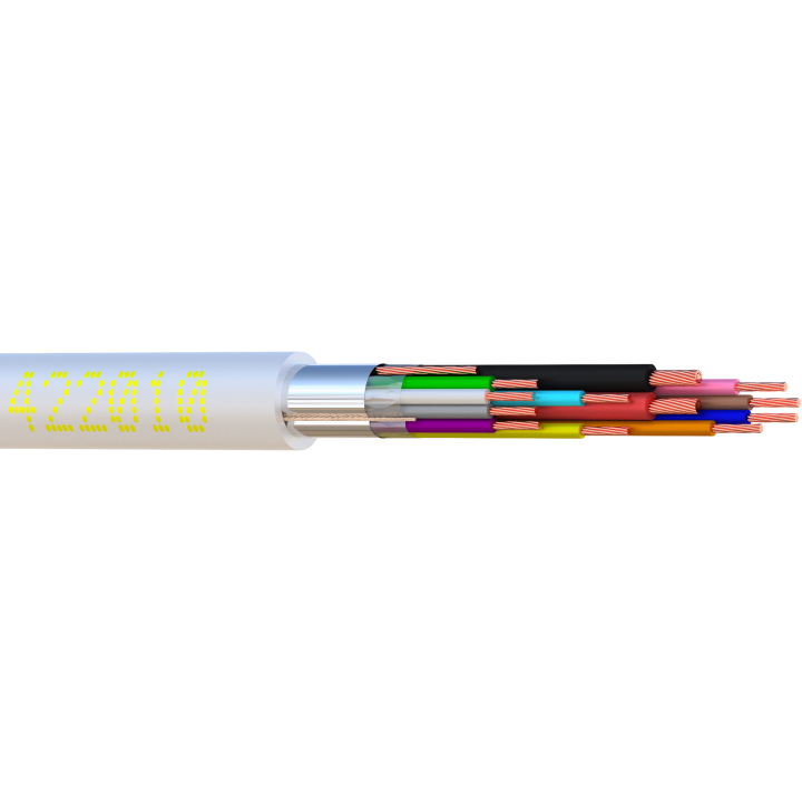 ALARME SOUPLE 10C Cu + 2x0.75 SCR Boite 100 M