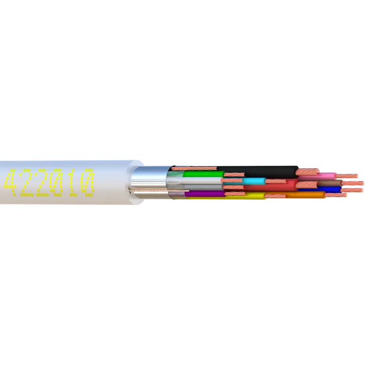 Câble Alarme Souple 10C Cu + 2×0.75 Scr Boîte 100 M