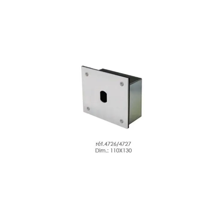 Platine Inox Pour Lecteur Vigik