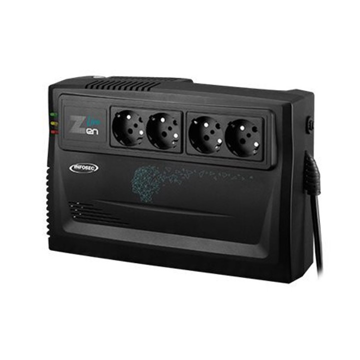 Zen Live 800-Onduleur Line Interactive 800 VA 4 Prises FR/SCHUKO