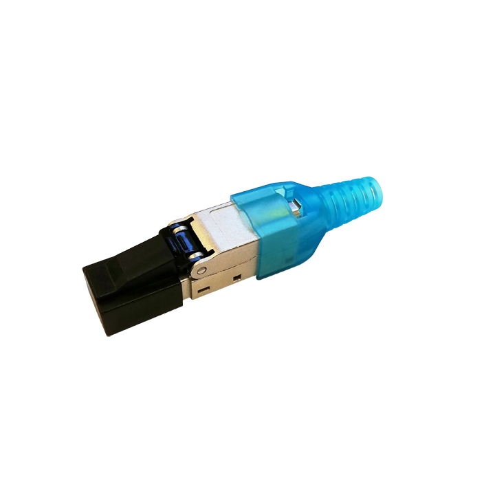 PLUG MALE RJ45 CAT6A AWG23 POE+(*)