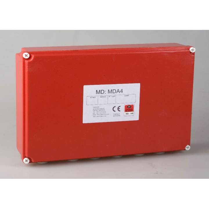 MDA4 - Module déporté 4 voies 1A