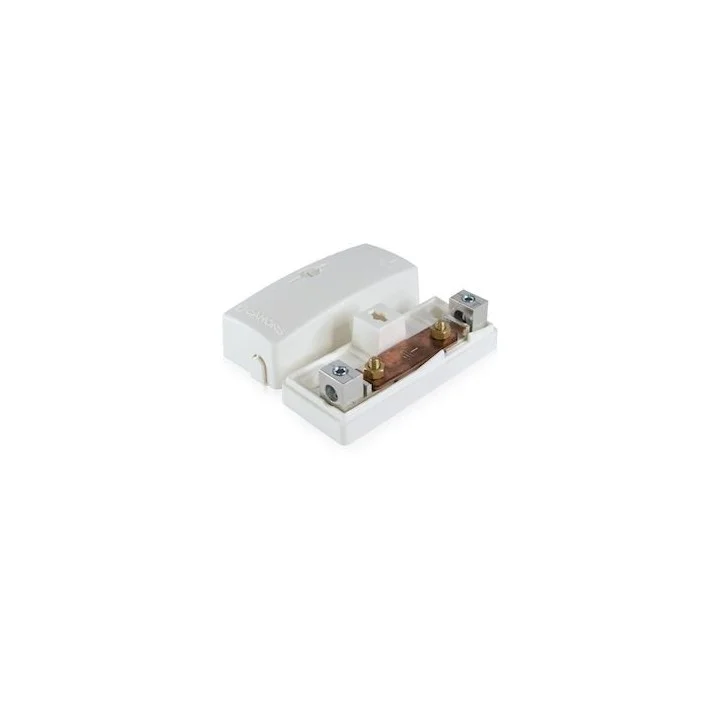 Barrette de coupure de terre IP2X. Section de câbles Cuivre 10 à 35 mm2 ou Alumi