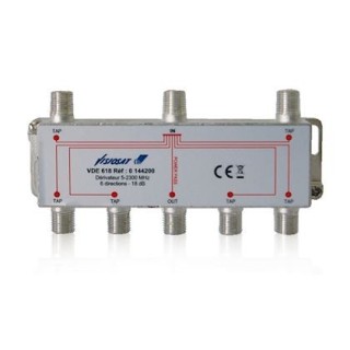 DERIVATEUR ULB    40-2400MHz   6 directions  -25dB