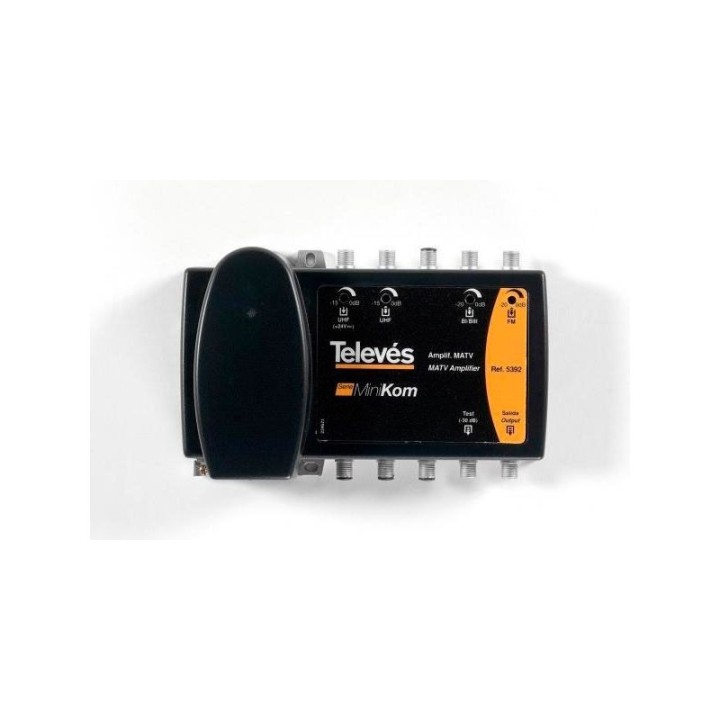 AMP.MINIKOM MATV 4E/1S F FM-BIII/DAB-U-U