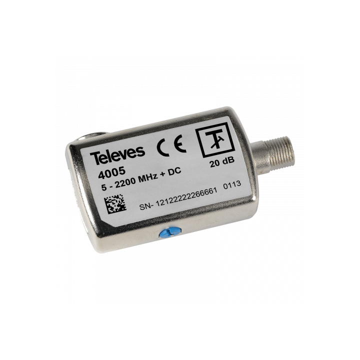 Atténuat. Rég. F 0...20Db 5..2200Mhz +Cc