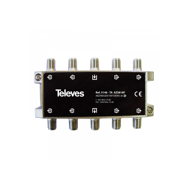 Dérivateur 5 2400Mhz "F" 8D 19Db