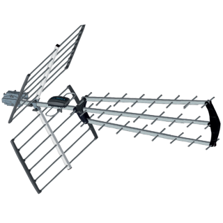Antenne UHF Tri AZUR 700-Large bande UHF 21/48-Gain 13,5 dBi-L:*