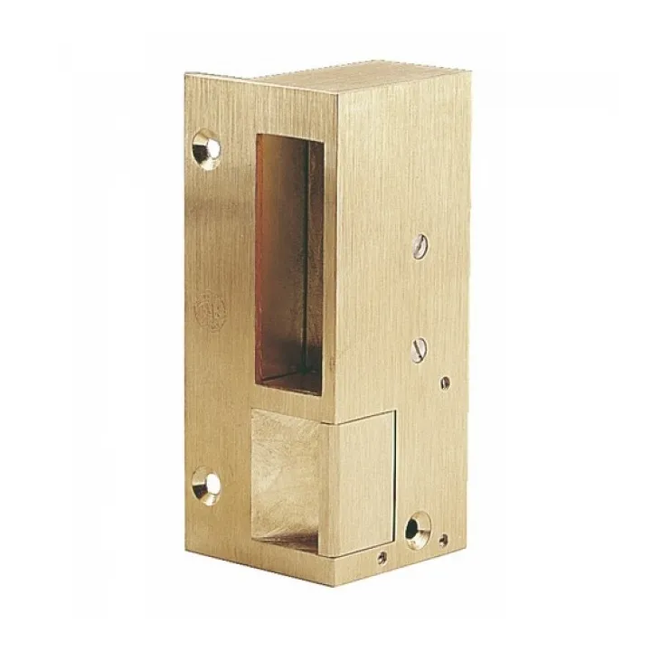 Gâche N° 3 Droite Tirant Contact Stationnaire 12 V Ac/Dc
