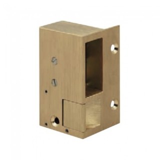 Gâche N° 1 Gauche Tirant Contact Stationnaire 12 V Ac/Dc