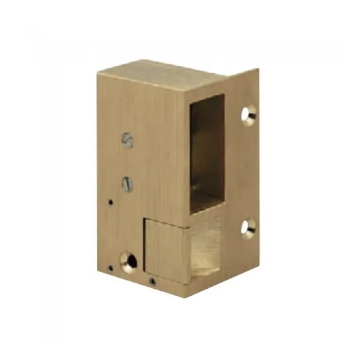 Gâche N° 1 Gauche Tirant Contact Stationnaire 12 V Ac/Dc