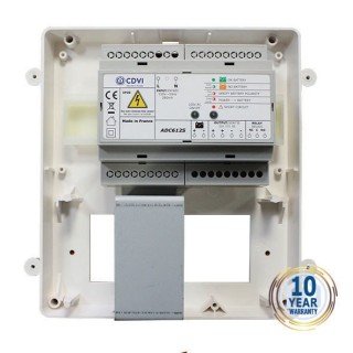 Alim secourable 12V DC-5A-Leds et relais-Boite métal