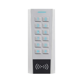 Clavier Ier/Lecteur Rfid Axk4 Métal Ip66 125 Khz Emètre12/24V Ac/Dc 2R