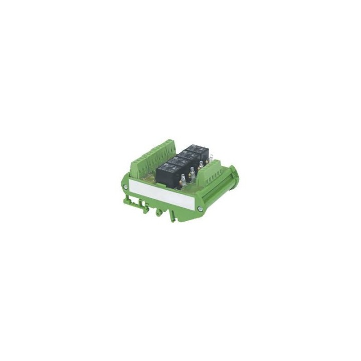 (REMPL RMDX123001)-MOD REL RAIL DIN 24V AC/DC 1 REL MAX. 250V AC/10A