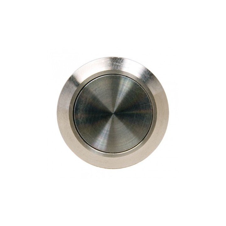 Bouton Poussoir Inox 19 Mm No Bornier À Vis