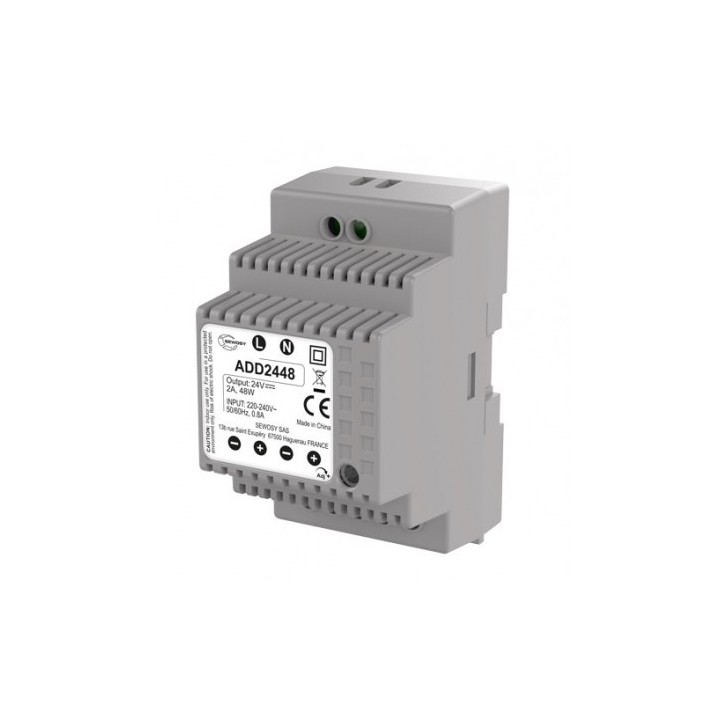 Alimentation Sur Rail Din 230V Ac / 24V Dc / 60W - 2,5A