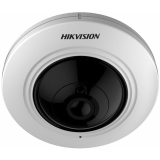 Caméra fisheye intérieure 5 MP – vue panoramique 180°, micro intégré, IR 20 m (DS-2CC52H1T-FITS(1.1mm)(O-STD)/P)