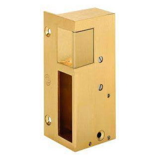 Gâche n° 3 droite tirant 1/2 tour haut impulsion 12 V AC/DC