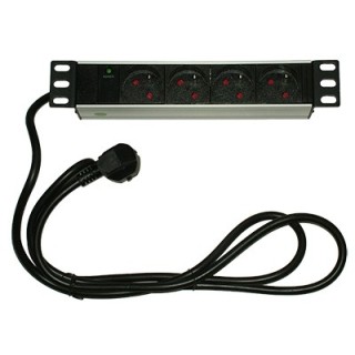 BANDEAU  ELECT. 10'' 1U 4PC avec voyant lumineux