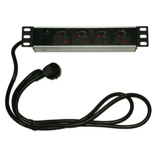 Panneau De Distribution 1U 4Pc Avec Voyant Lumineux
